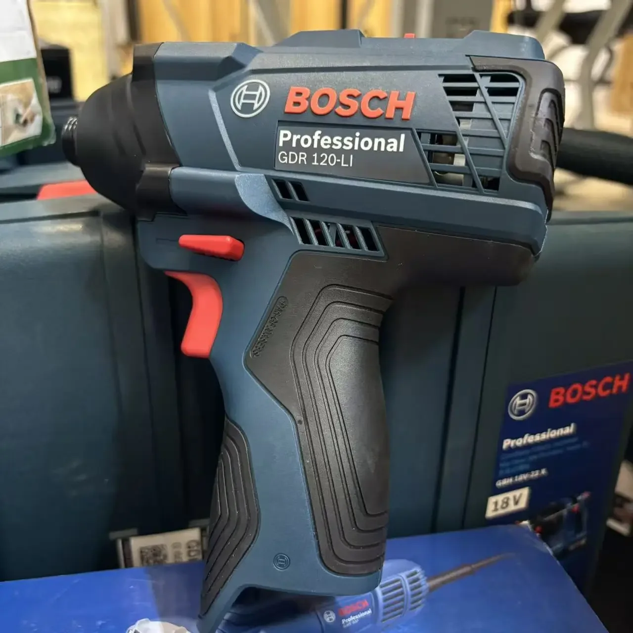 12V 3.0Ah Li-ion Battery Cordless Impact Driver GDR120-LI, Portable Screw Driving Tool
