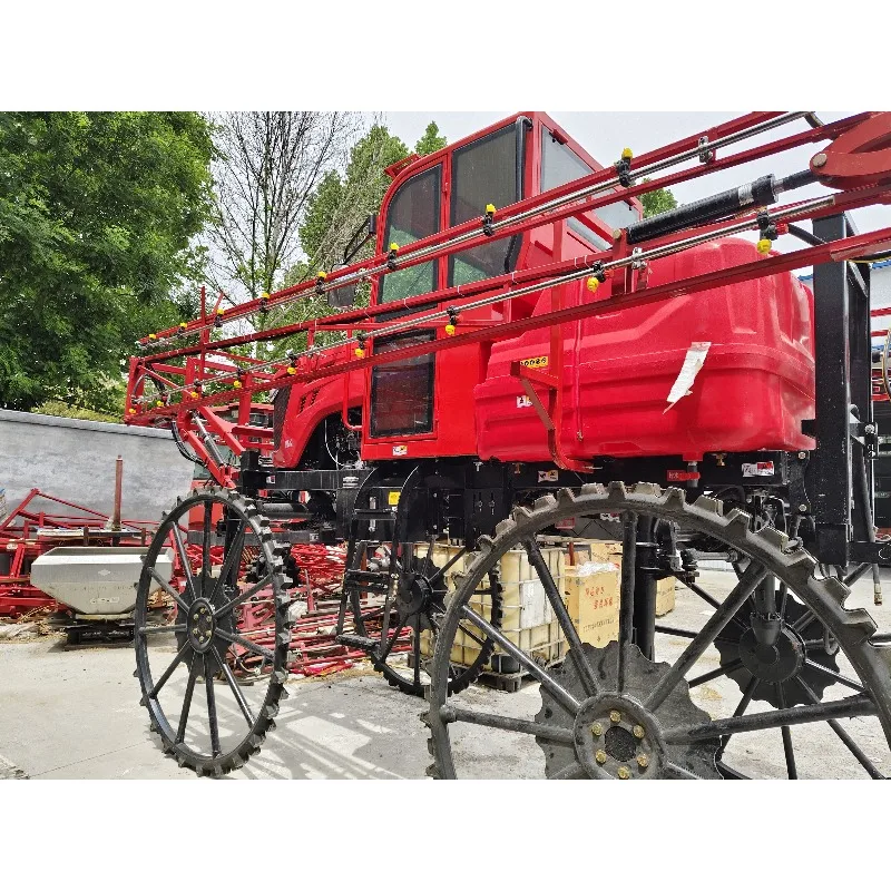 Dual Action Self Propelled Sprayer Fertilizer Spreader High Clearance Field Protection Vehicle Multi Crop Application