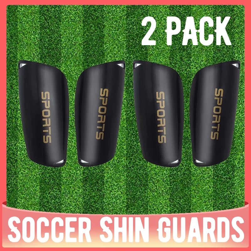 Soccer Shin Guards Football Protectors Pads Adult Kids Shinguards Set Light Sock Insert Board Training Legging Protective Gear