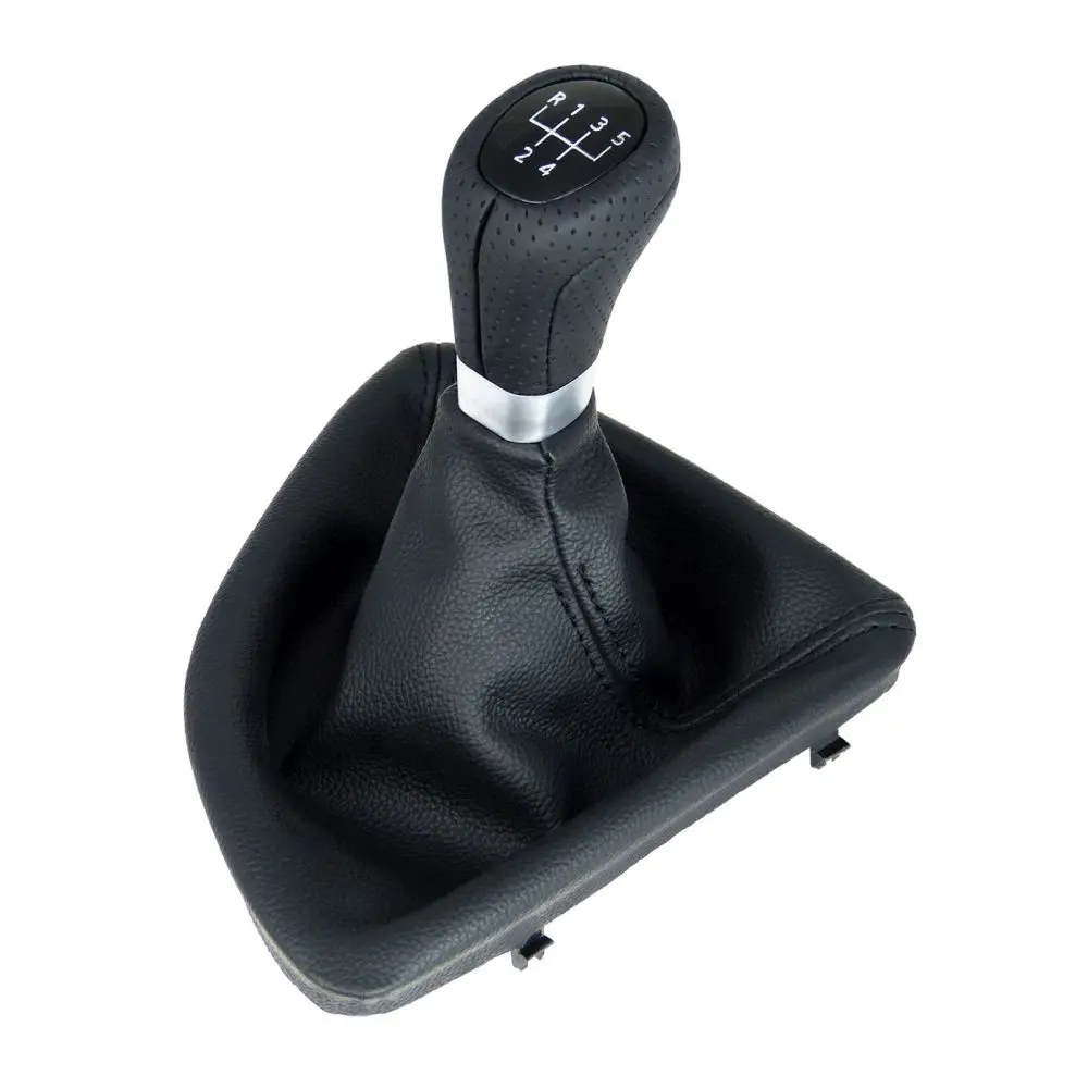 Universal Car 5-Speed Shift Knob Gear Lever Sleeve Fit For BMW 1-Series E81 E82 E87 E88