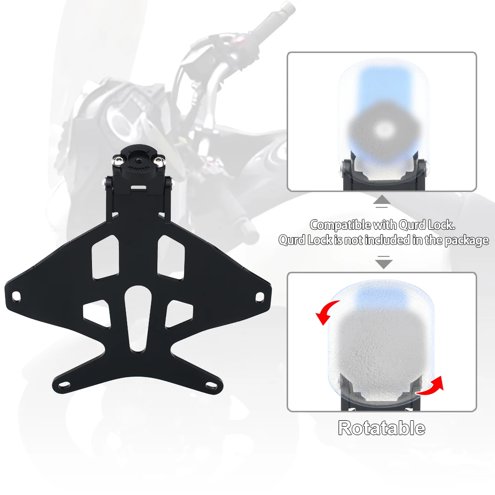 For Suzuki V-Strom 650 (DL650) 2012-2016 V-Strom 650 XT 2015-2016 Motorbike Navigation Bracket GPS Mount Windshield Stand Holder