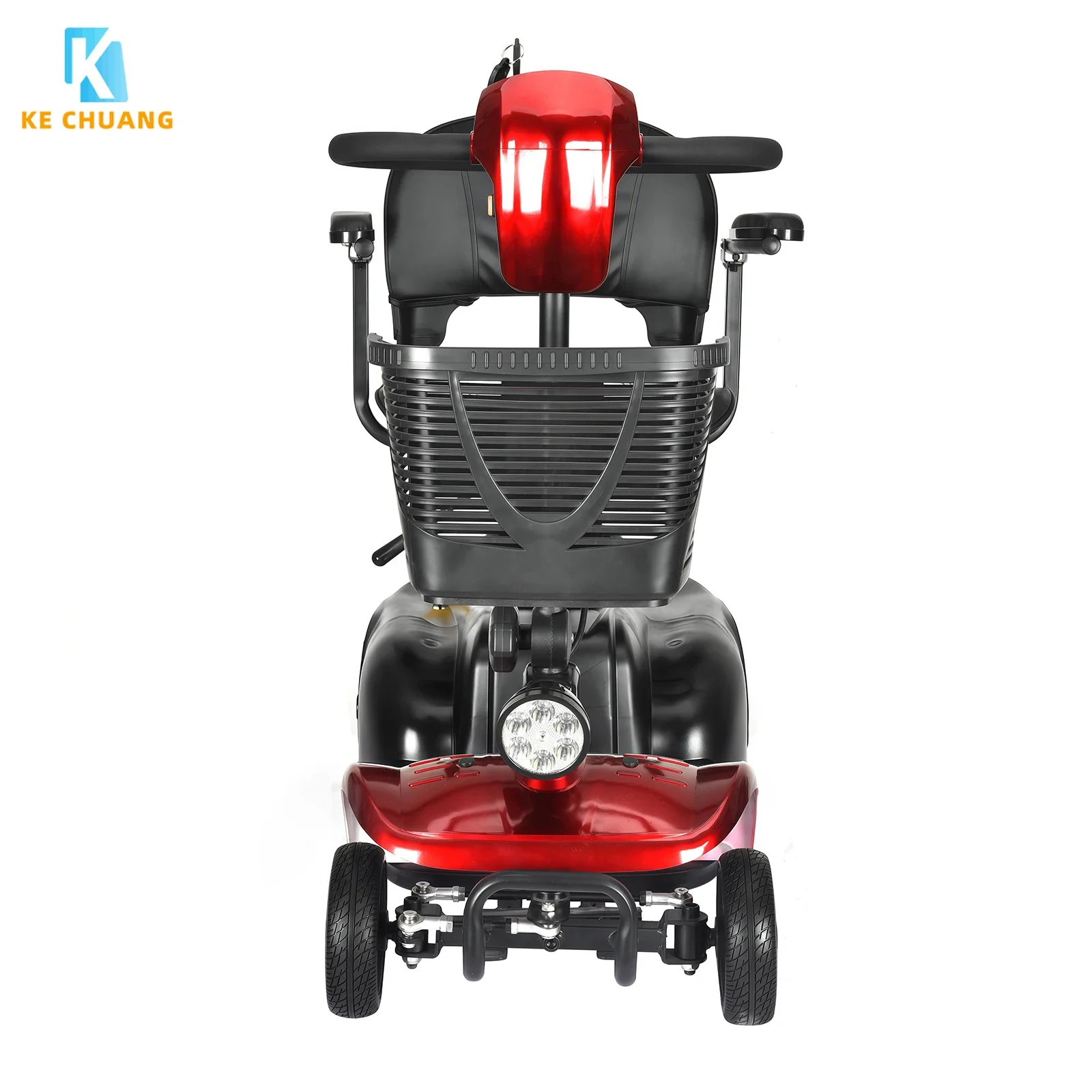 New Custom All Terrain Foldable Handlebar Senior Adult 4 Wheel Electronic Waterproof 250W Motor Mobility Scooter for Seniors