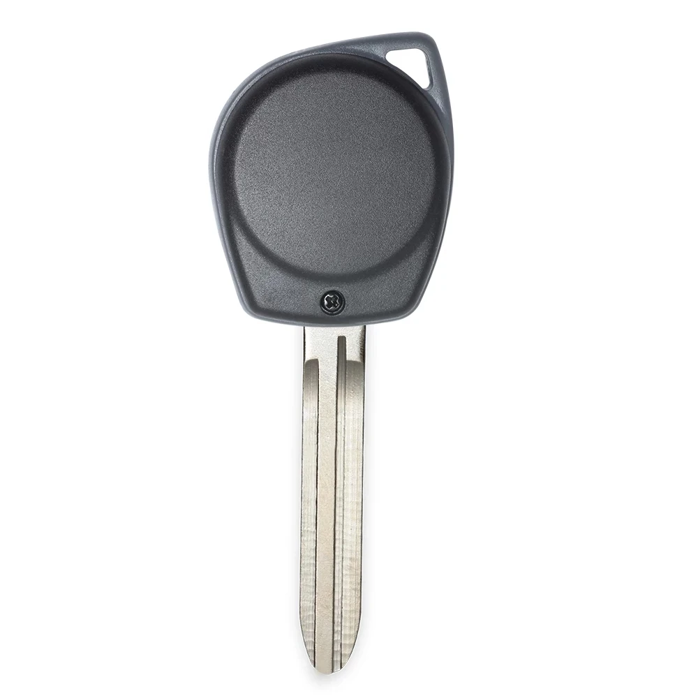 DIYKEY 2-przyciskowy zdalny kluczyk samochodowy do Suzuki Grand Vitara Swift Ignis SX4 Liana Alto z nieobciętymi ostrzami