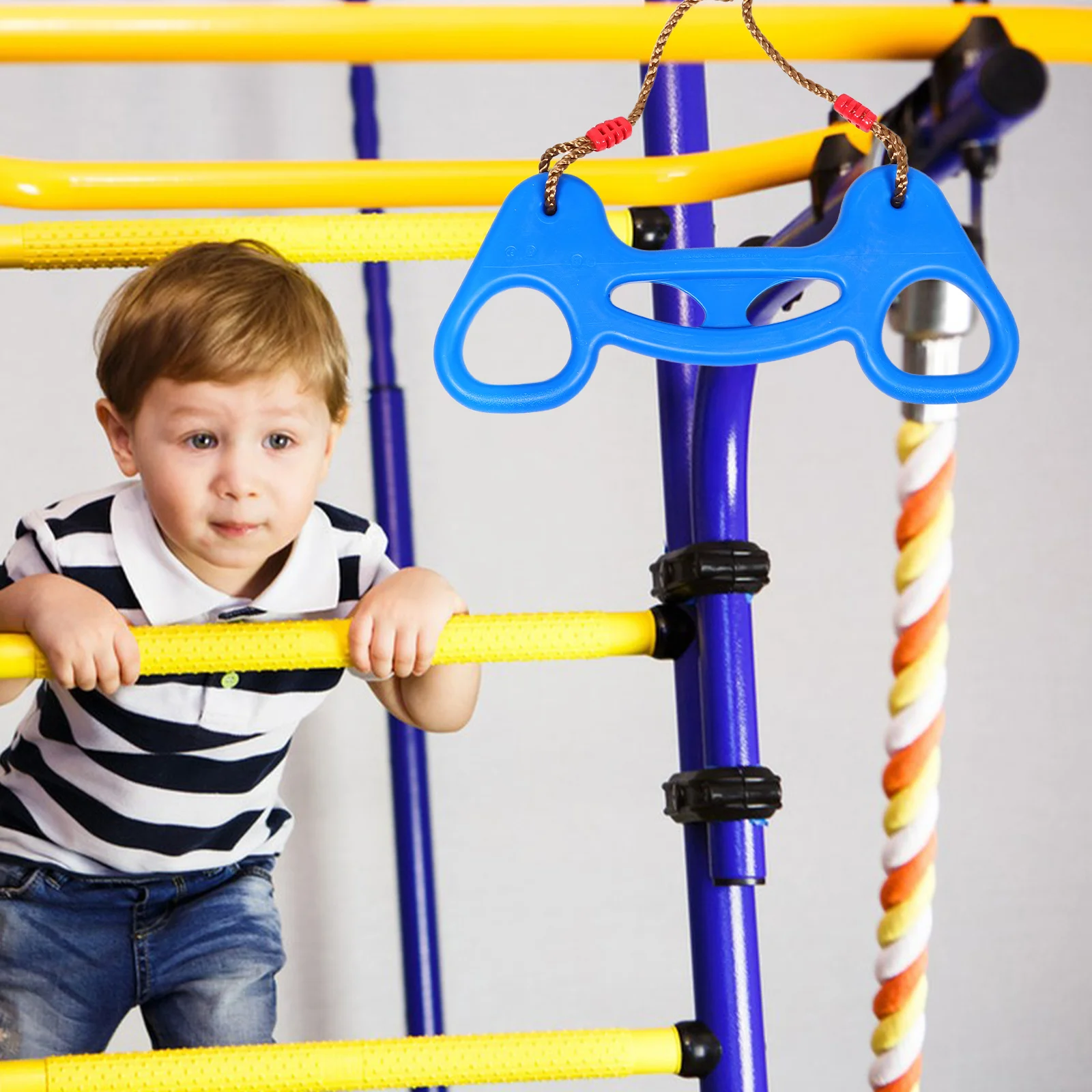 

Kids Gymnastics Rings Set Durable Outdoor Indoor Training Equipment For Home Playground Backyard Exercise