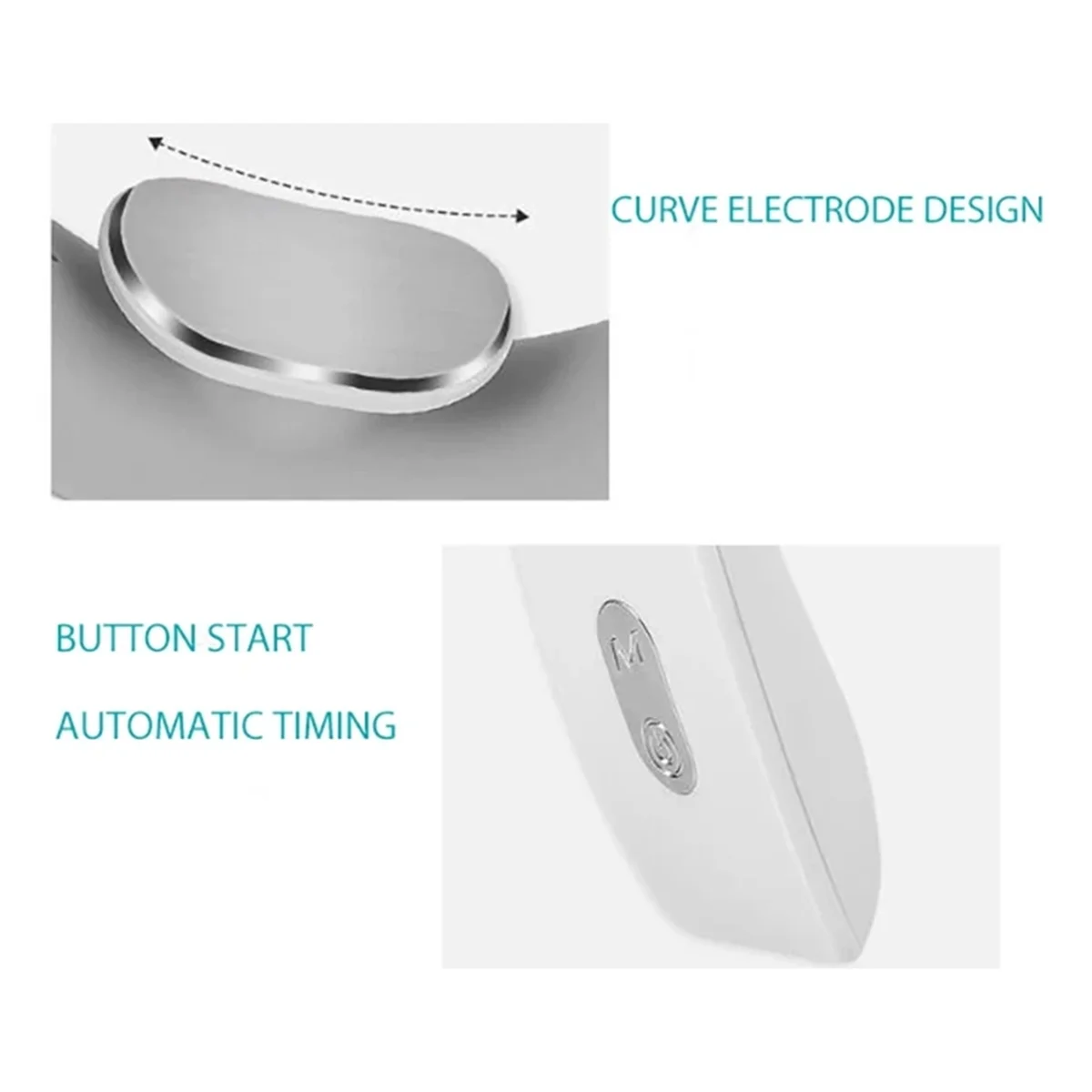 

【Новый и косметический купон!】Шейный массажер Портативный мини-массажер для шеи и плеч Глубокий массаж шеи Теплый пресс Устройство для ухода за шеей