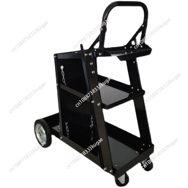 Argon arc welding machine trolley Auto repair and maintenance storage car Gas shielded welding mobile tool car