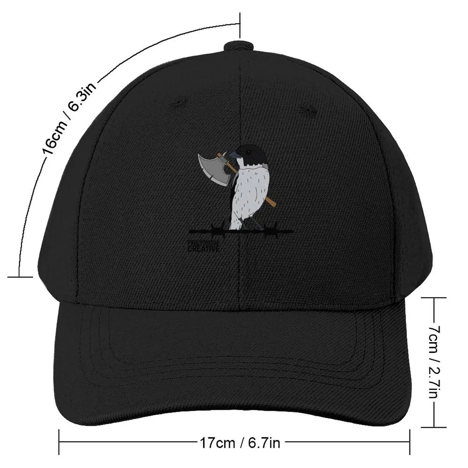 Loggerhead shrike Baseball Cap Streetwear Icon New Hat Mountaineering Women's Beach Visor Men's