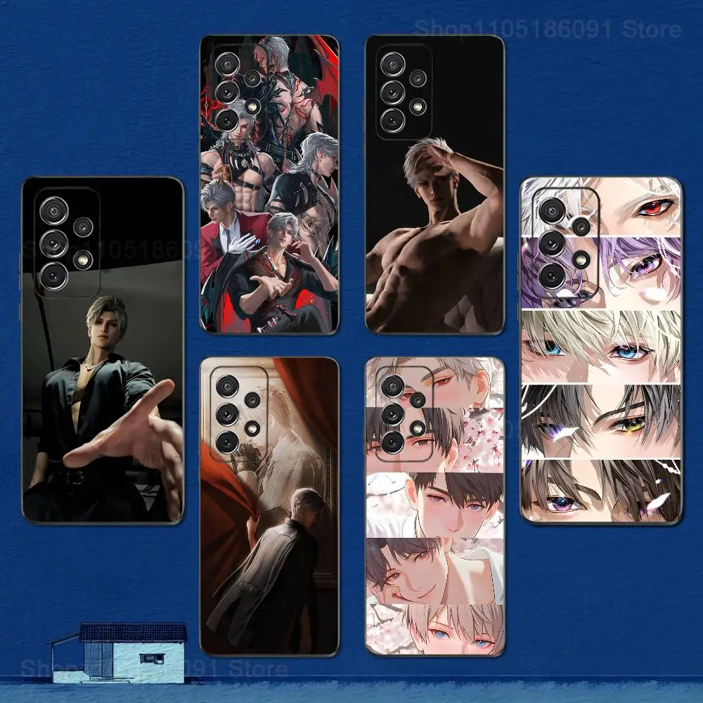 

Cute Love And D-Deepspace Phone Case For Samsung S22,S21,S20,S10,S9,S25,S24,S23,Ultra,FE,Plus,Lite,Soft Silicone Black Cover