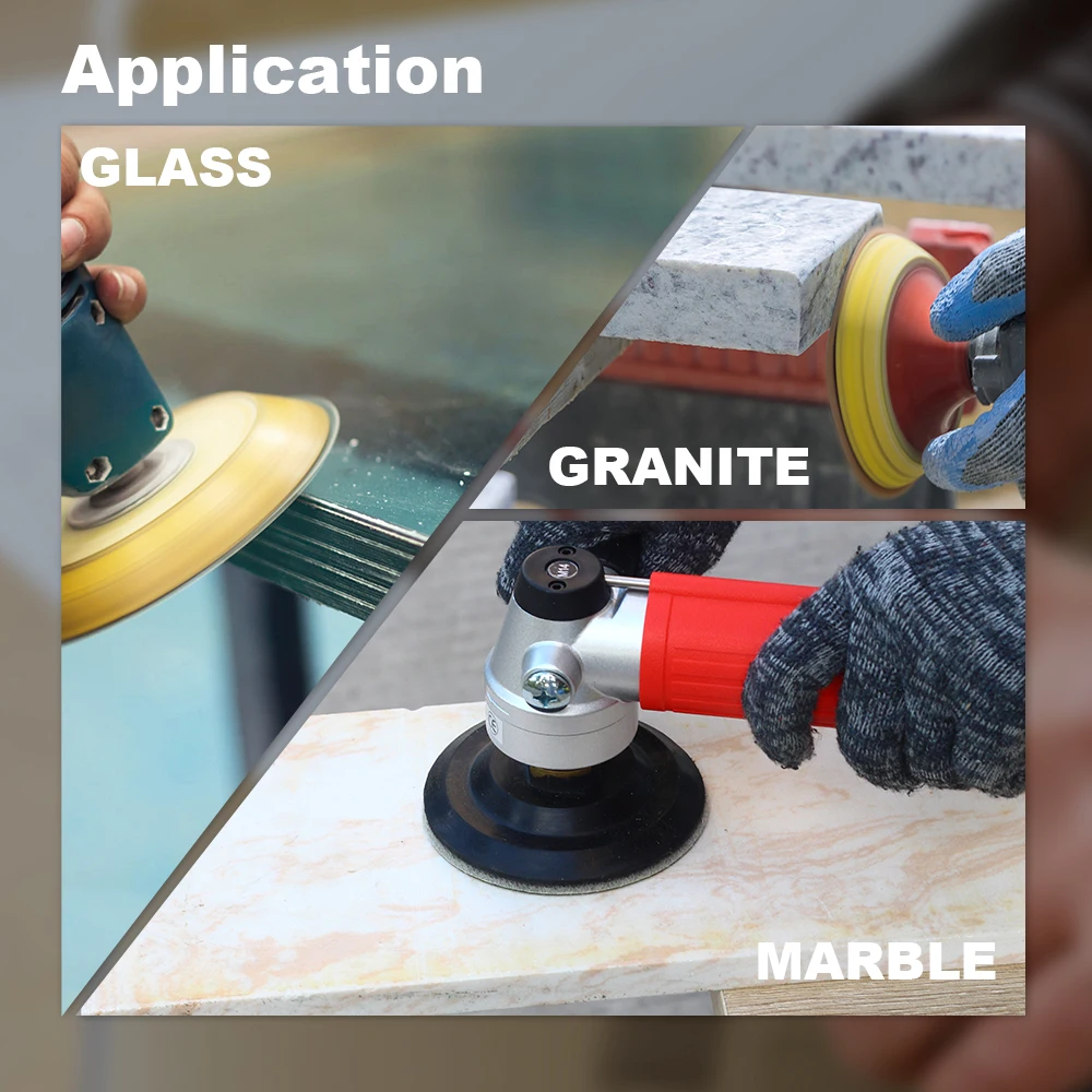 Casaverde 1Pc 50mm Electroplated Diamond Polishing Pads Fast Removal Tile Glass Concrete Stone Metal Grinding and Polishing