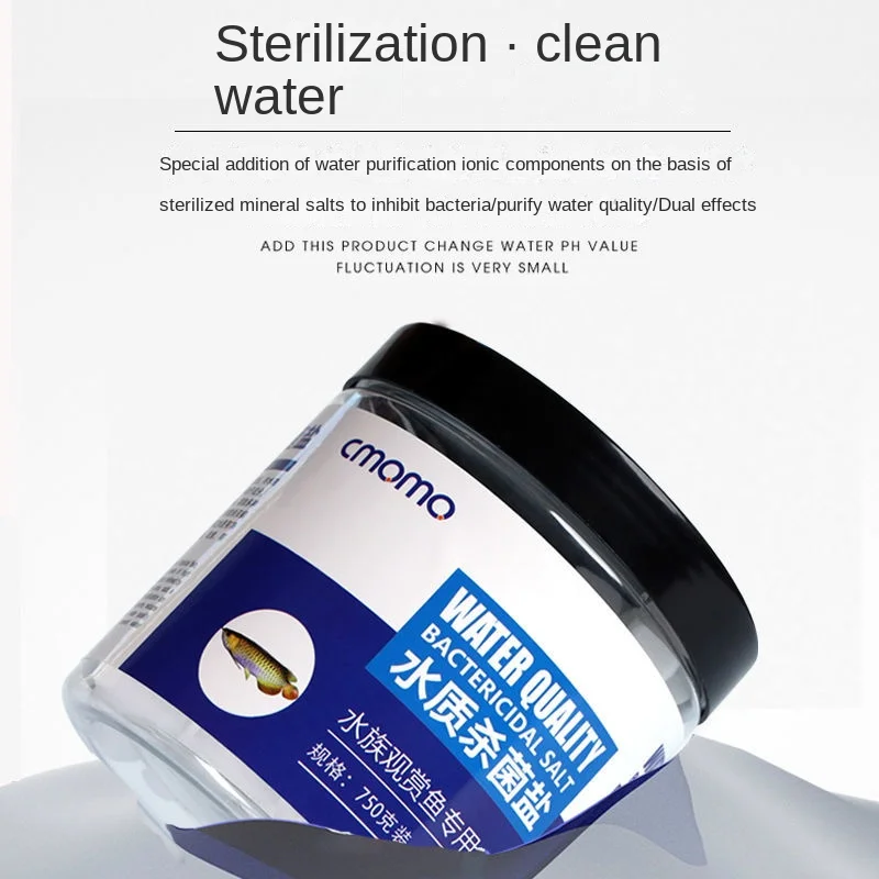 Imagem -03 - Peixe Sal Purificante Aquário Qualidade para Peixes Ornamentais Limpeza Limpar Roxo para Água Amarela