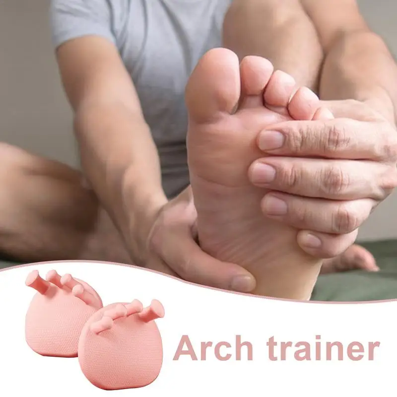 2 PcsToe Separators Silicone Calf Trainer Arch Trainer Separators Silicone Overlapping Toes Corrector For Women