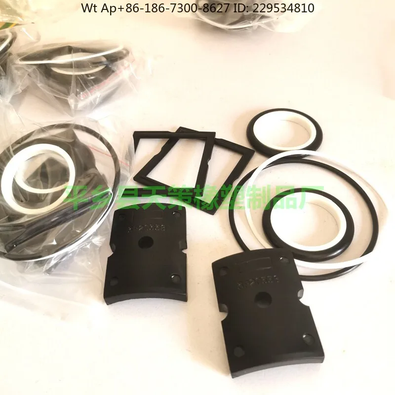 Four-machine factory standard 2-inch plug valve repair kit, seal repair kit, processing custom rubber and plastic parts