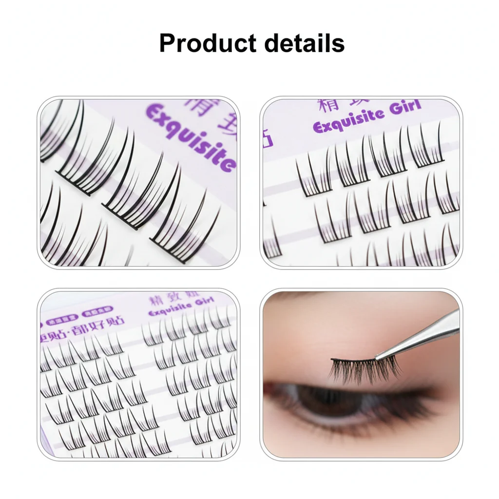 Faux cils de style coréen sans - Eyelash Extension Korean Style avis et prix