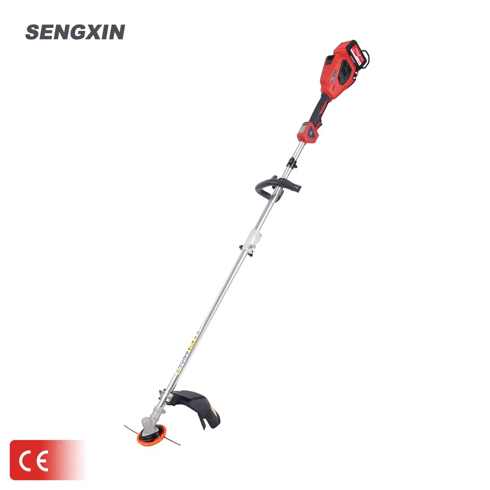 Lithium Cordless Lawn Trimmer SENGXIN Garden Lawn Mower Lithium Mower Powerful Brush Mower
