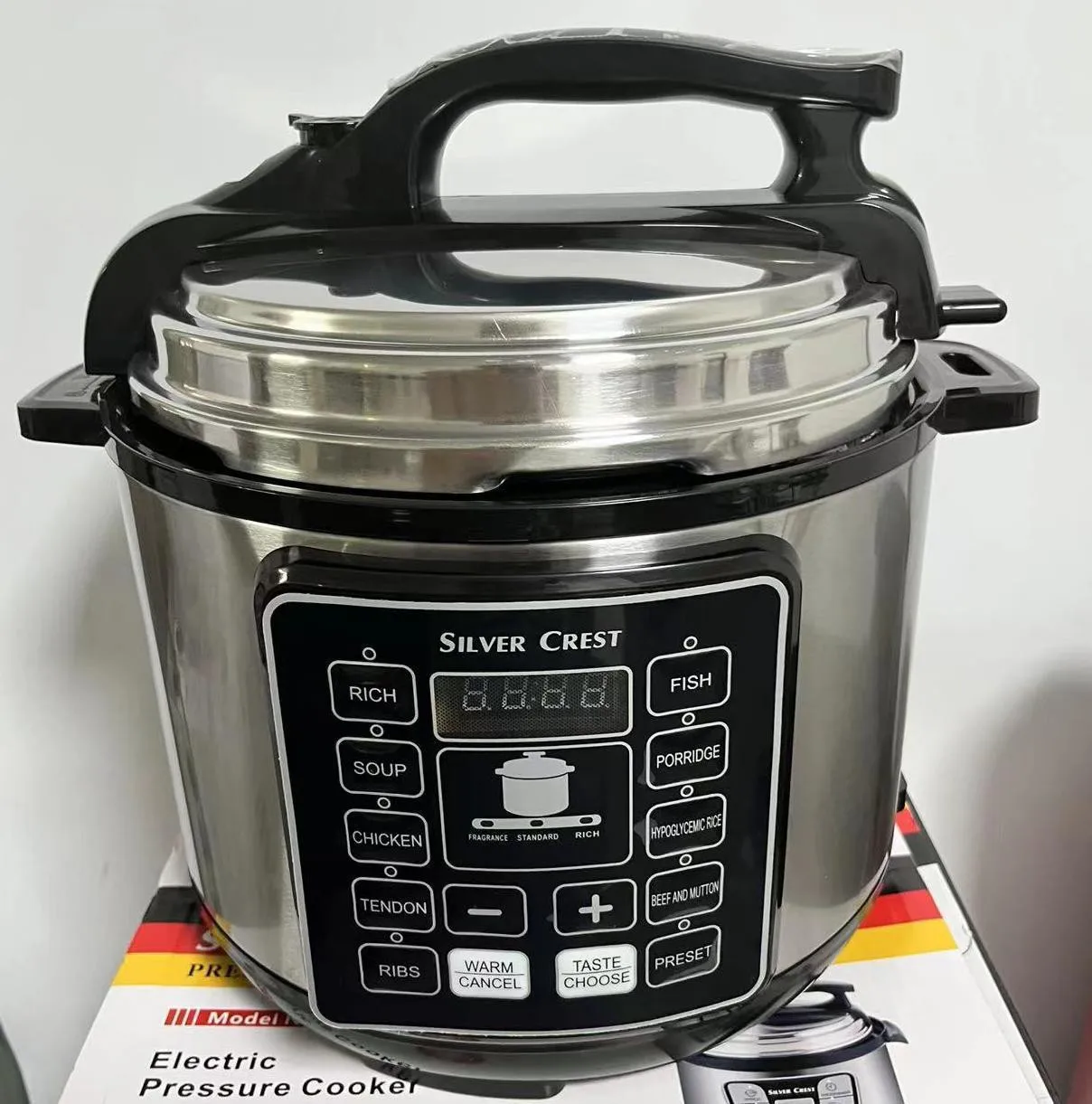 English Electric Pressure Cooker Pressure Cooker Large Capacity 6L Multifunctional Core Non-Stick  presure cooker 220V 110V