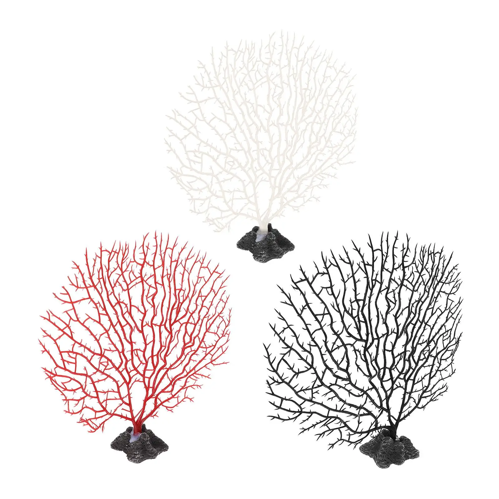 

Simulated Coral Ornaments Sushi Decoration Plate Decorations Sashimi Faux Plants Indoor