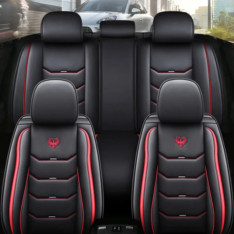 Universal Car Seat Cover for NISSAN All Car Models Qashqai Juke Leaf Armada Altima Cube Dualis Tiida Bluebird Car Accessories