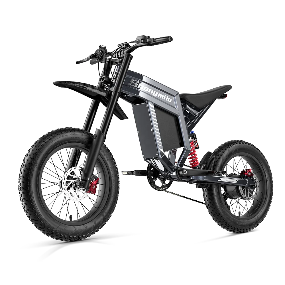 

2025 New 60V 35Ah Electric Mountain Bike Hot Sale 1500W Motor Rear Hub Single Chain Wheel Aluminum Frame Off-Road E-Bike