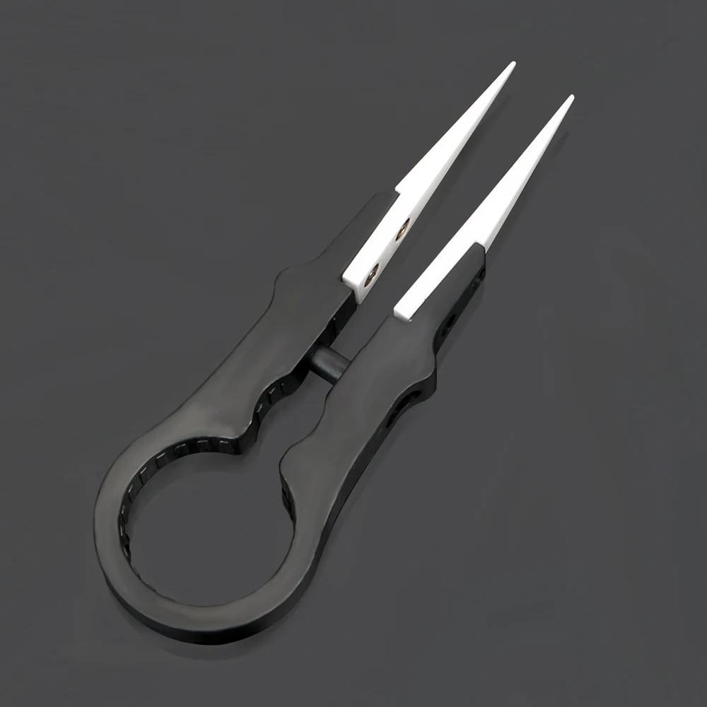 Ceramic Insulation Tweezers Forceps High Temperature Resistance Multifunctional