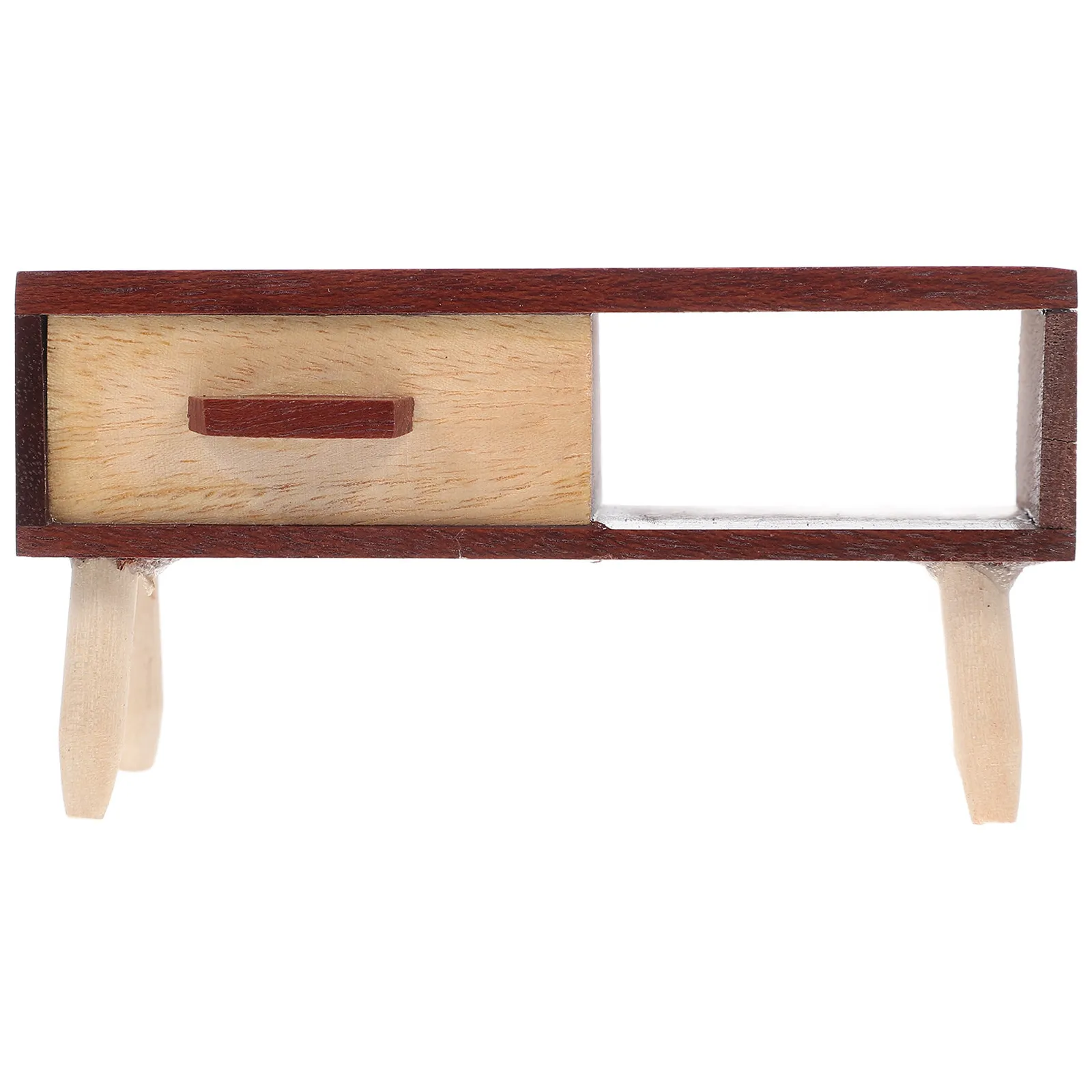 

Миниатюрный шкаф в масштабе 1:12, деревянная мебель для кукольного домика, реалистичные детали, декор для гостиной, украшение для миниатюрной домашней сцены