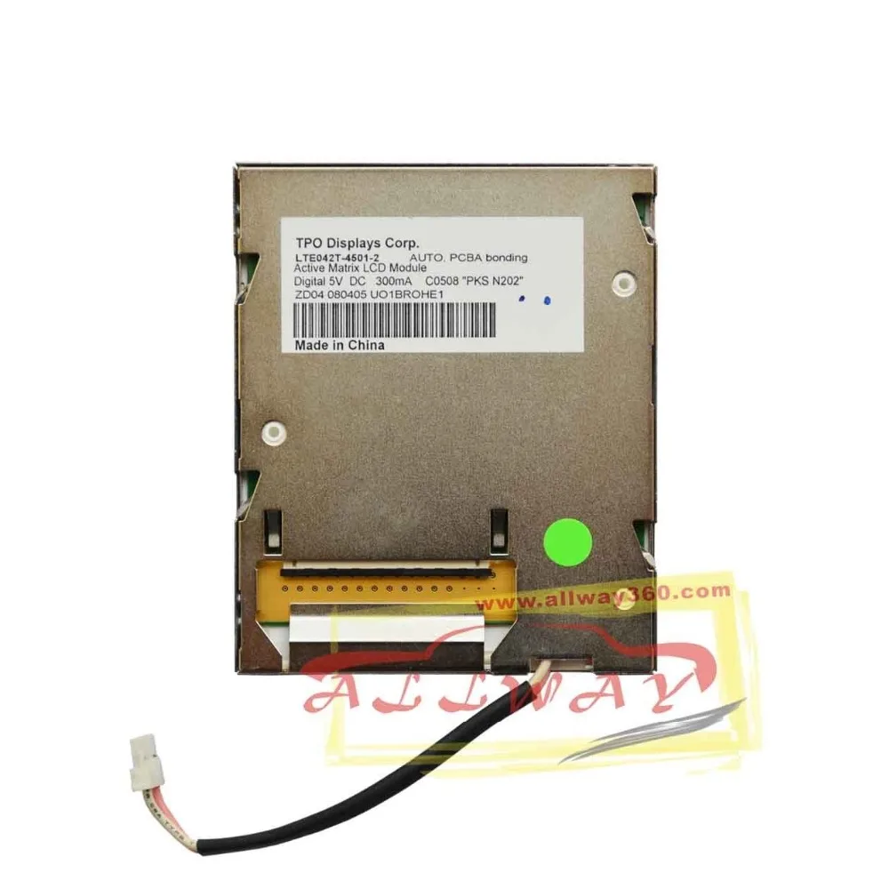 LCD-Display für Audi Q7 A6 A8 Magneti Marelli Instrumentencluster Farbdisplay Instrument Bagger LTE042T-4501-2 LTE042T-4501 – Detail 2