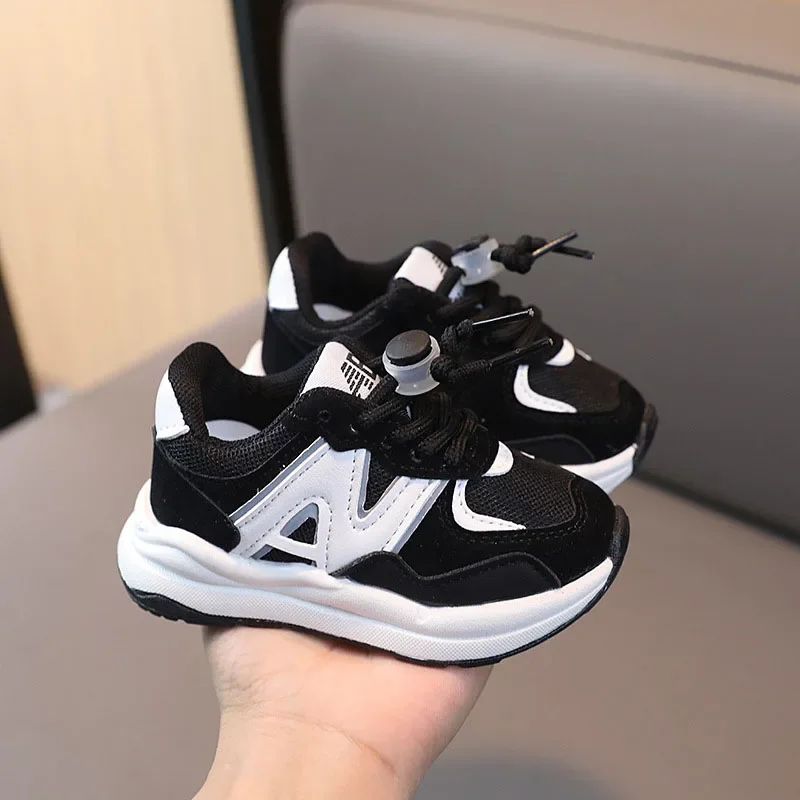 Boys and Girls Soft Sole Casual Sneakers Fashion Trend Running Shoes Basketball Shoes Children Flat Baby Toddler Outdoor Shoes