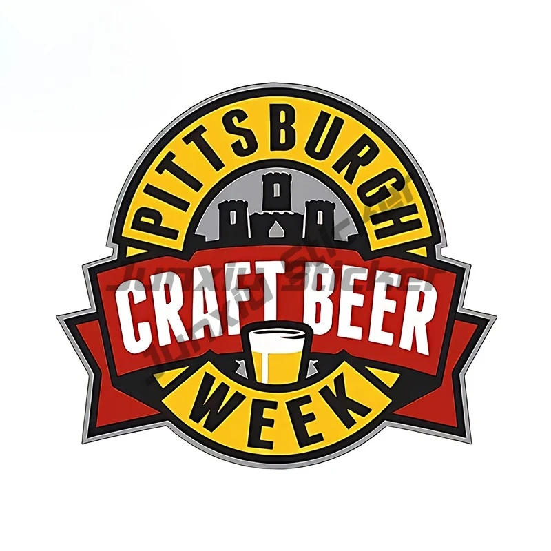 

Cool Craft Beer Car Stickers Creative Personality Bar Decals Funky Scratch-Proof Car Accessories