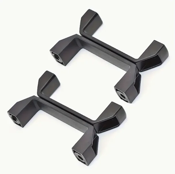 

4pcs/Set Black Plastic Handles For Caravans Durable Nylon Plastic Door Handles Caravans Accessories Polyamide RV Boats Handles