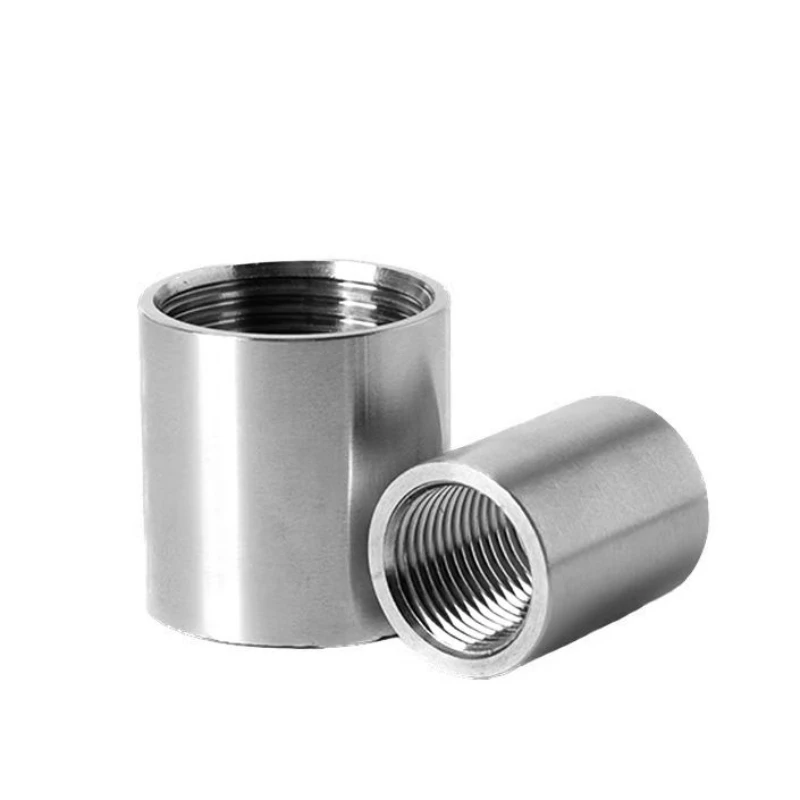 304 Edelstahl 1/8 "1/4" 1/2 "3/8" 3/4 "1" 1-1/4 "1-1/4" bsp Innengewinde Rohr verschraubungen Wasser Gas anschluss Adapter Jointer