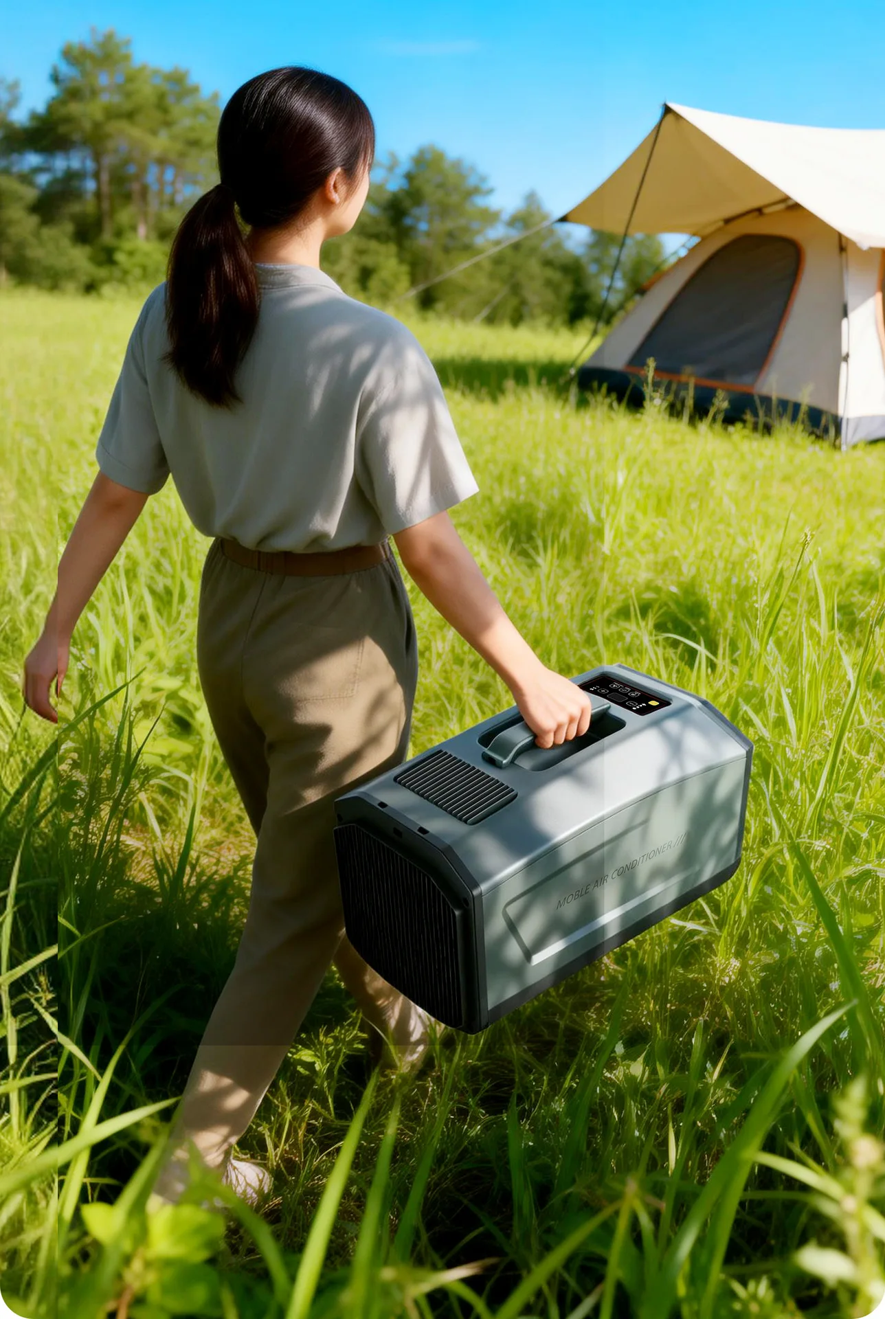 Outdoor Camping Air Conditioner - Draagbare mobiele airco met compressor voor