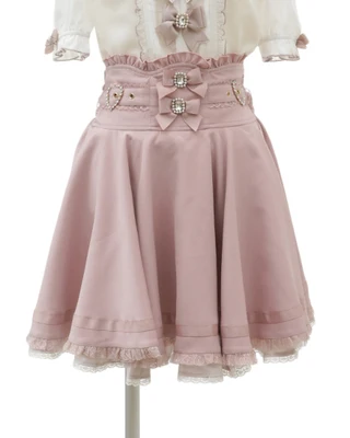 A pink skirt