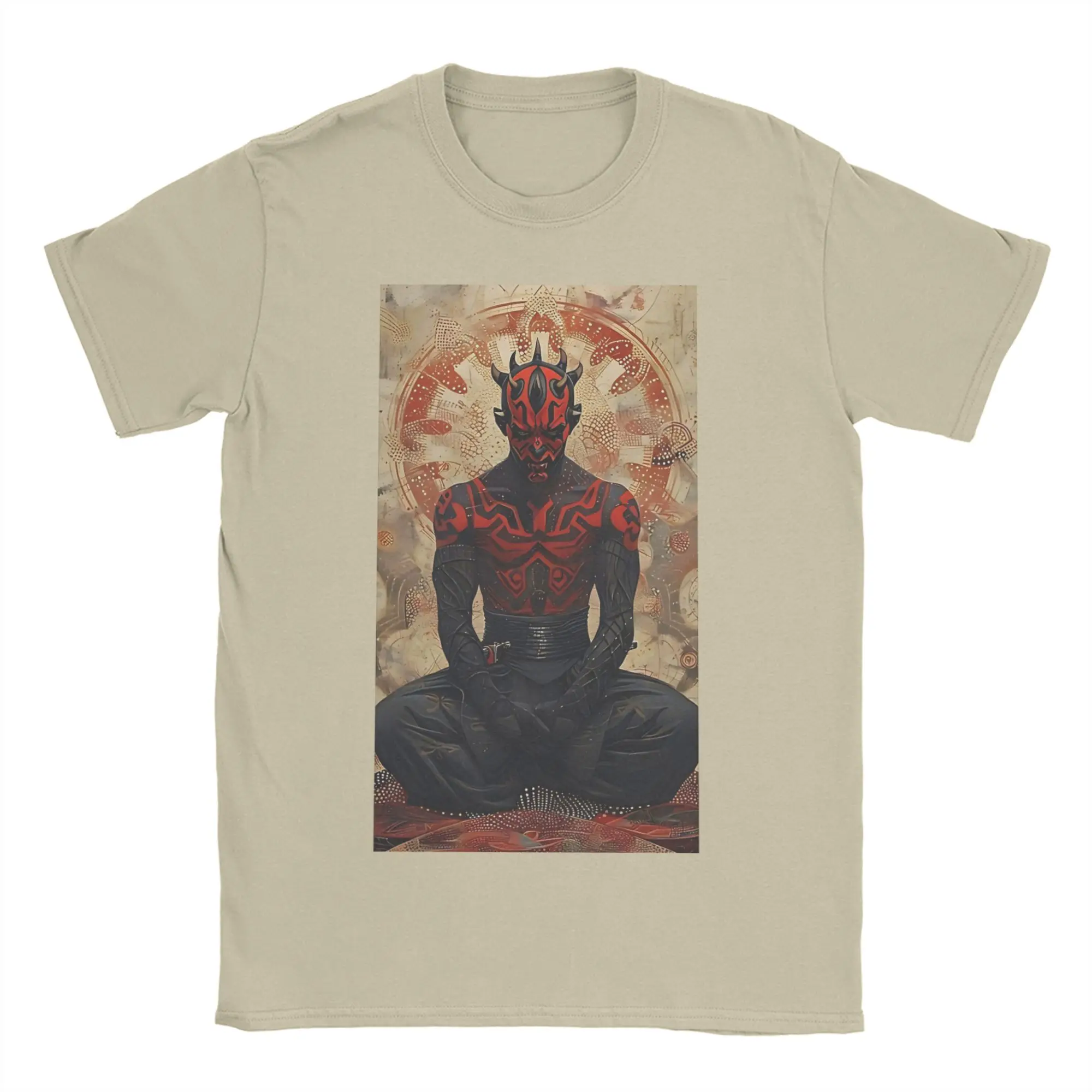 T-shirt en coton à manches courtes et col ras du cou pour hommes et femmes, Fear the Sith The Darth Maul, Vintage, T-shirt d'été