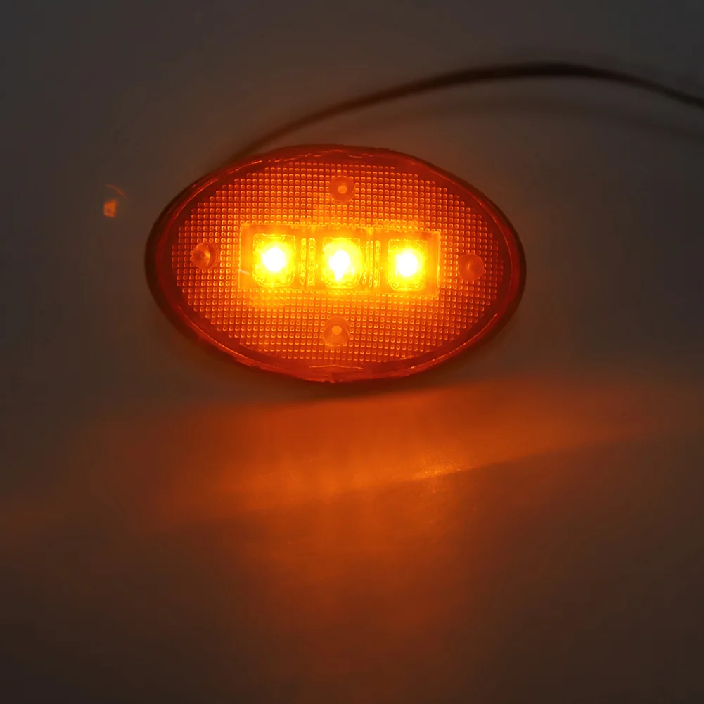 مصابيح ماركر جانبية 2.3 بوصة 12 فولت مقاومة للماء مناسبة لسلسلة F 1999& # 8209 2010 مؤشر جانبي للشاحنة