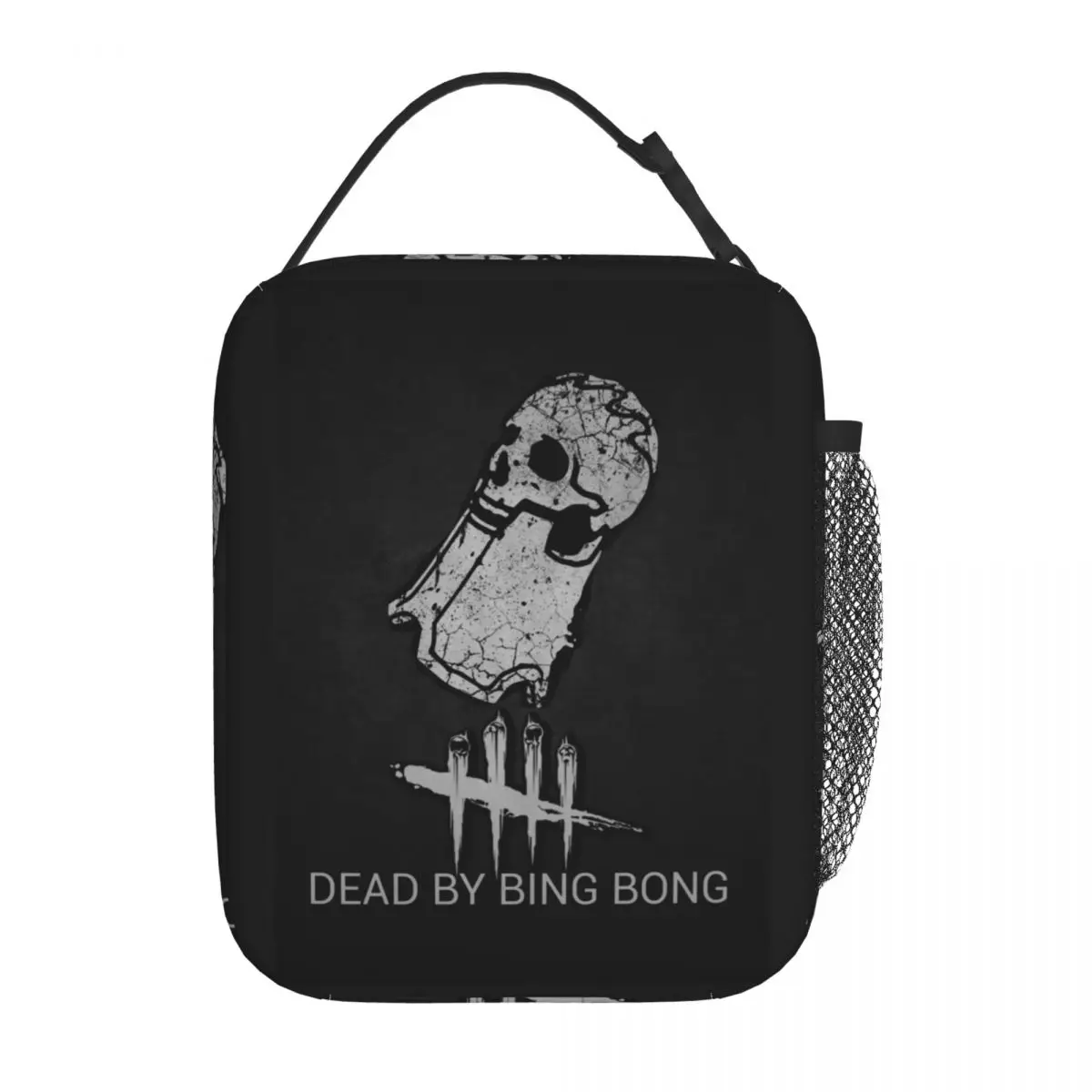 Deads By Daylights Dead By Bing Bong Bolsa de almuerzo aislada Juego de asesinos de terror grande Dbd Bolsa térmica reutilizable Tote Fiambrera Oficina