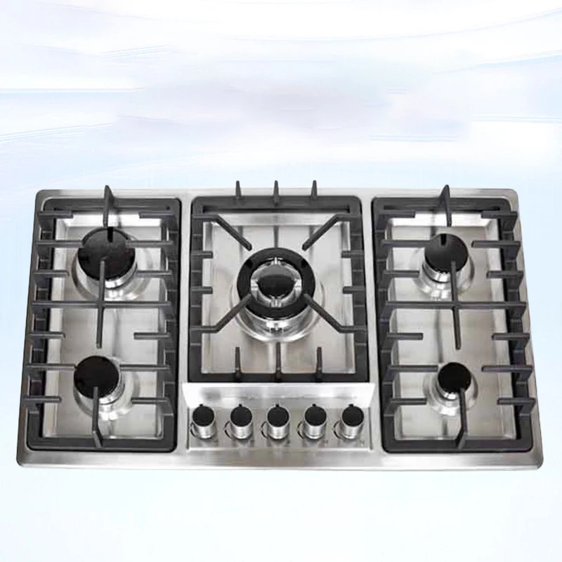 Professional Stove Embedded Multi Head Stove Embedded Household High Fire  Gas Stove