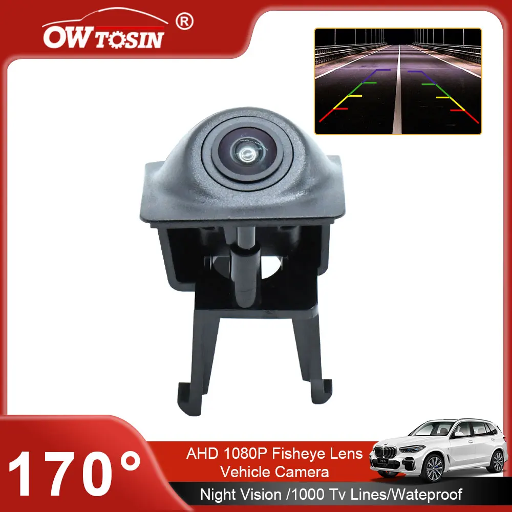 For BMW X5 E53 E39 F11 E60 F30 F10 E46 E39 X3 E83 F25 E90 F31 Vehicle Logo Front View Camera AHD 1080P 170° Fisheye Car Camera