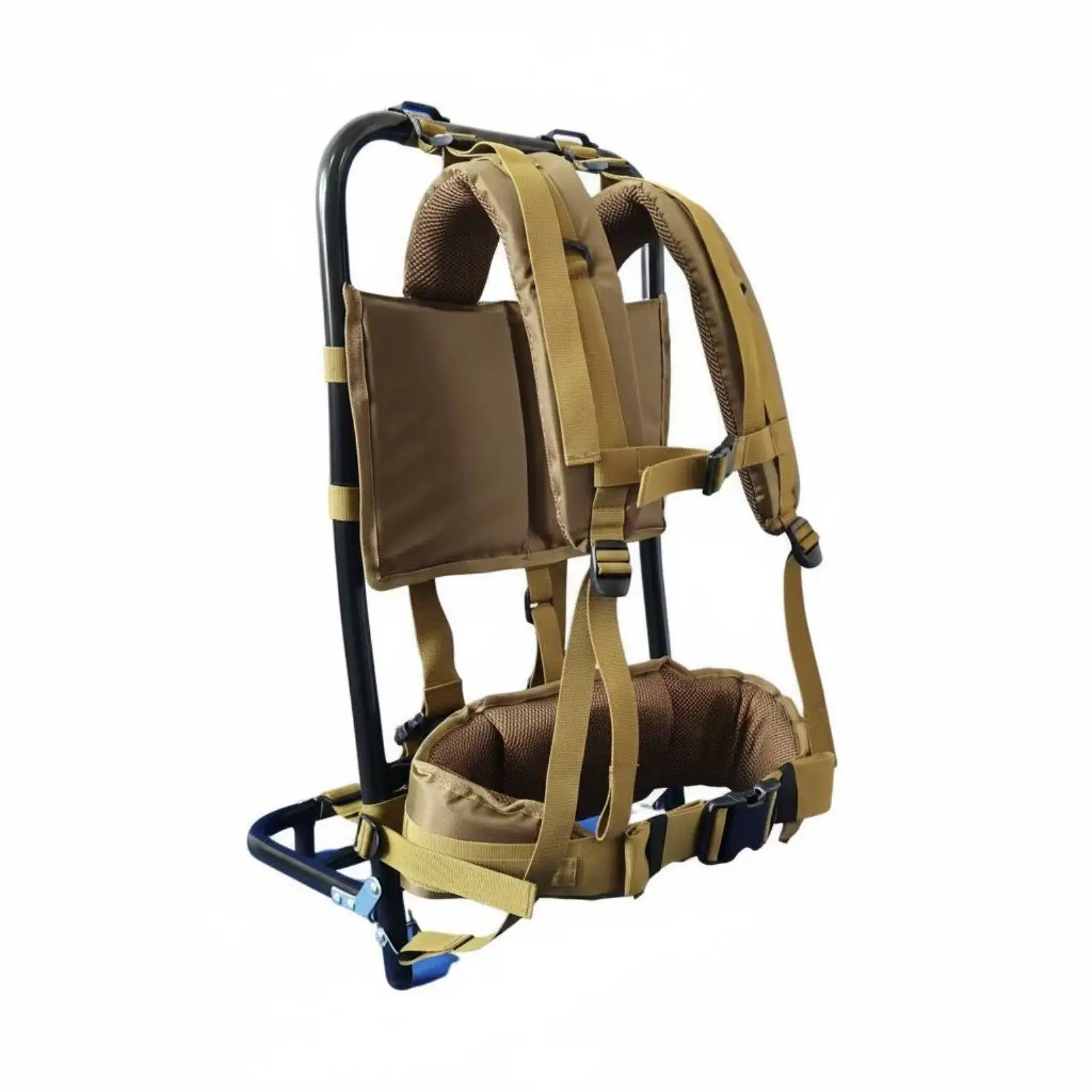 Structure de sac à dos pliable et légère pour la randonnée en extérieur, réglable, pour les longs voyages et le trekking