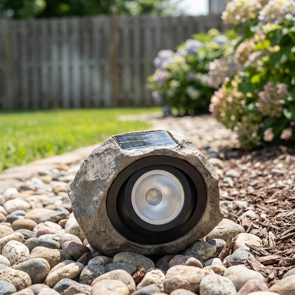 Solar Garden Rock L…