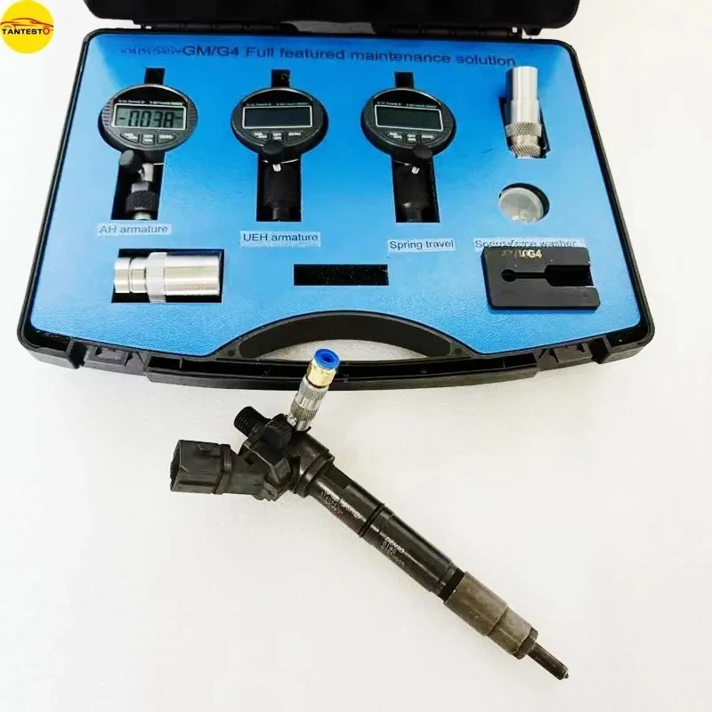 

For Denso GM CRIN PIEZO Injector Clamp Armature Residual Air Gap Valve Chamber Solenoid Spring Travel Measuring Repair Tools