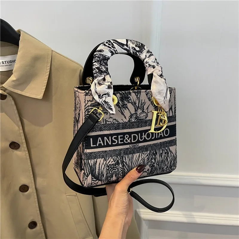 

Elegant Leather Handbag Women Multifunctional Shoulder Bag Light Luxury Large Capacity Portable For Business And Event