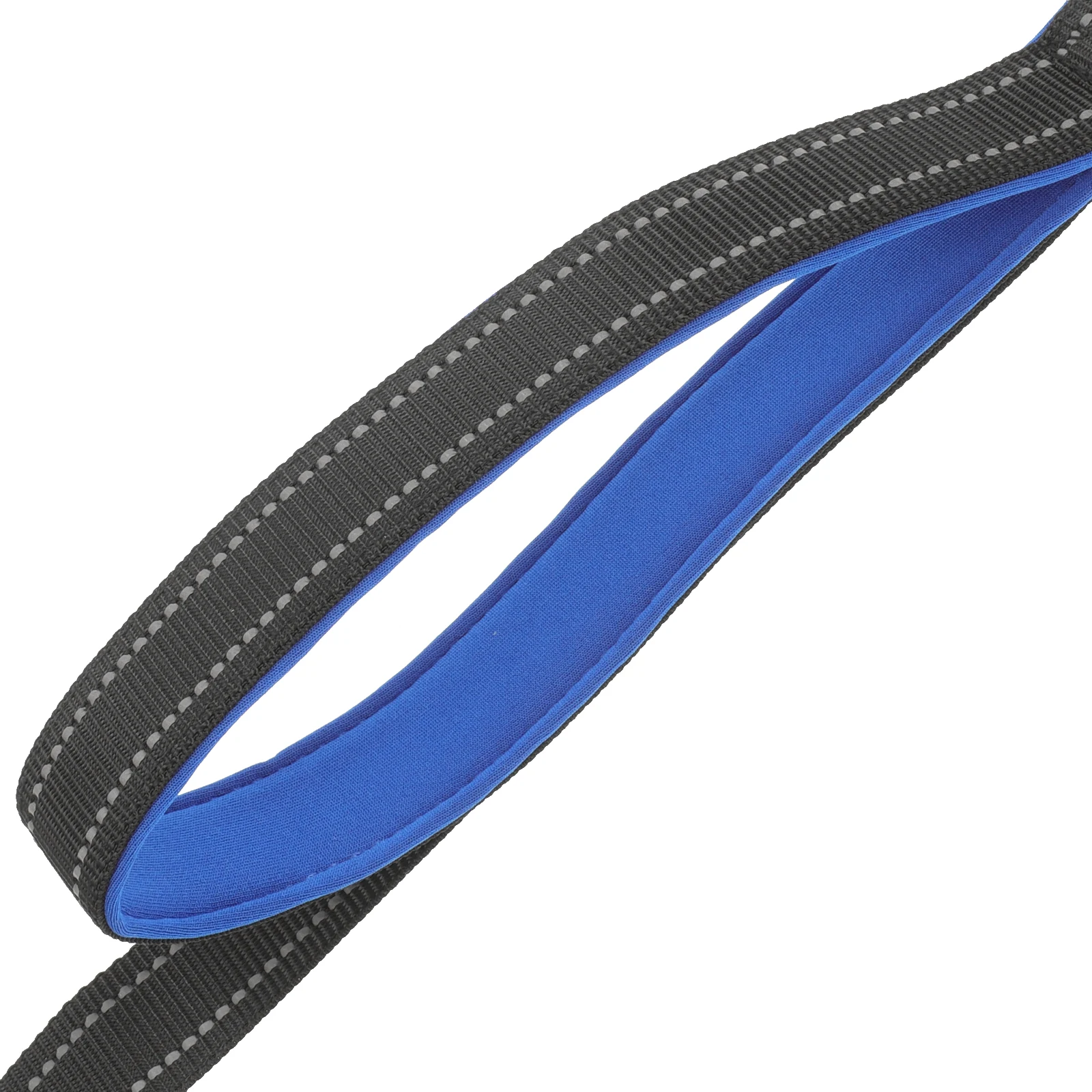 

Durable Dog Leash s Black Blue Nylon Double Layer Reflective Outdoor Walking Rope for Medium Large Pets Pet Supplies