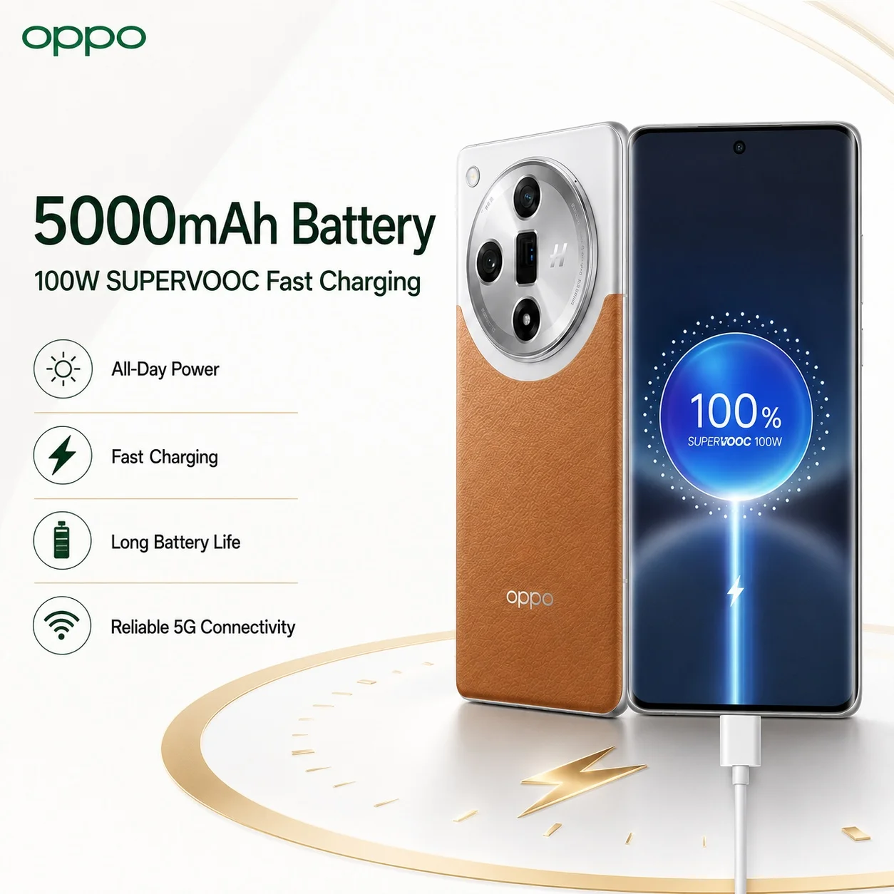 2026 new OPPO Find X7 5G Phone, 8GB RAM 256GB Storage, 6.78-inch 120Hz OLED, 64MP Periscope Camera, 5000mAh, 100W Fast Charging