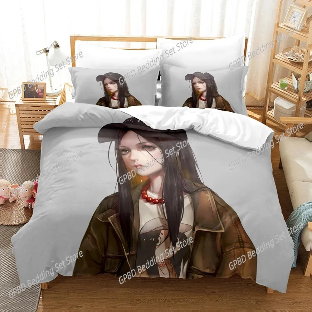 

Anime The Outcast Under One Person Bedding Set,Duvet Cover Bed Set Quilt Cover Pillowcase,King Queen Twin Size Boys Girls Adults