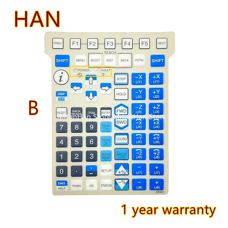 Imagem -03 - Tpu Membrana Teclado Filme A05b2518-c202 Mhe2 Teclado para A05b-2518-c202 Novo