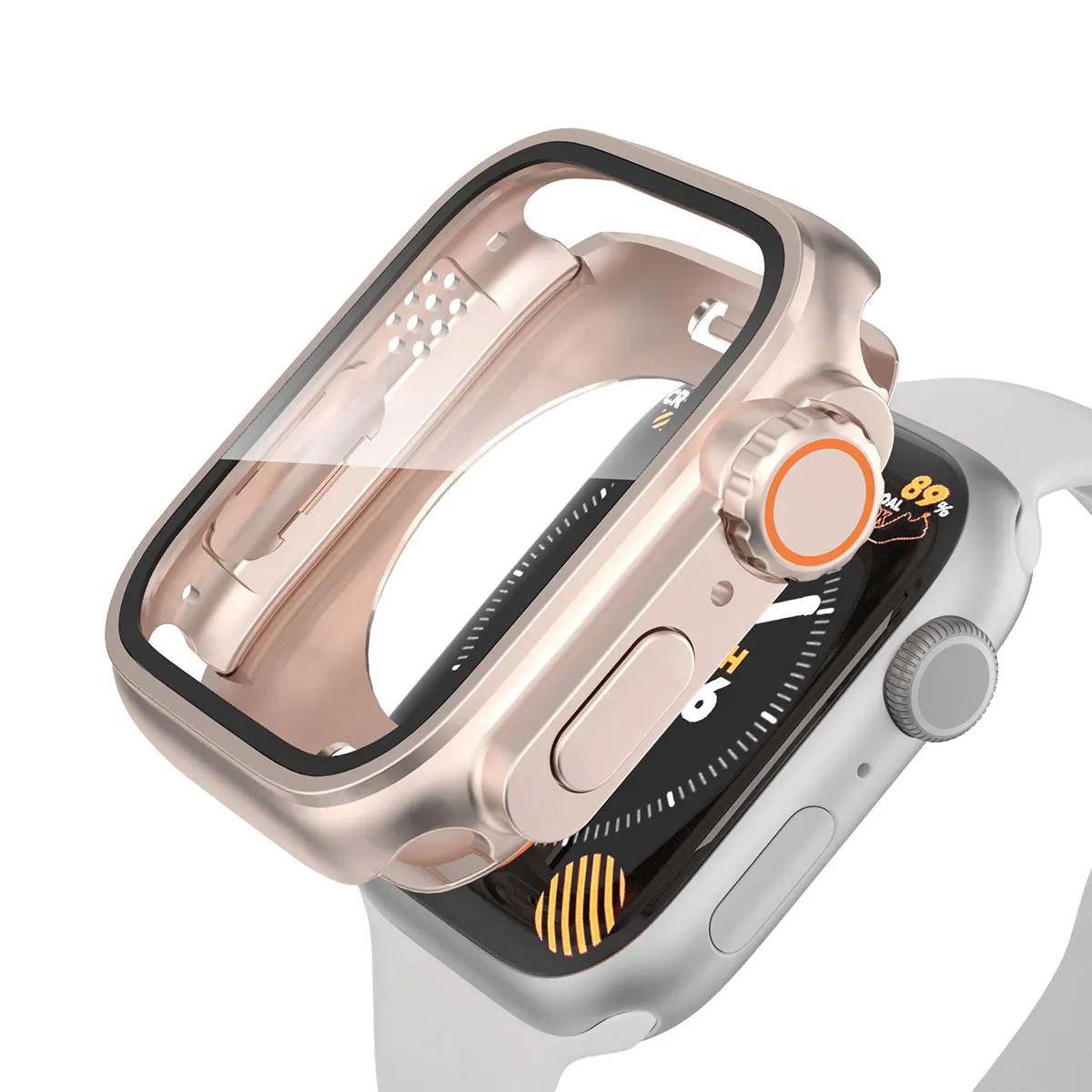 Protetor de Tela Impermeável para Apple Watch, Atualização para iWatch, Transparente Ultra Case, 41mm, 987, 45mm, 40mm, 654SE, 44mm, 49mm