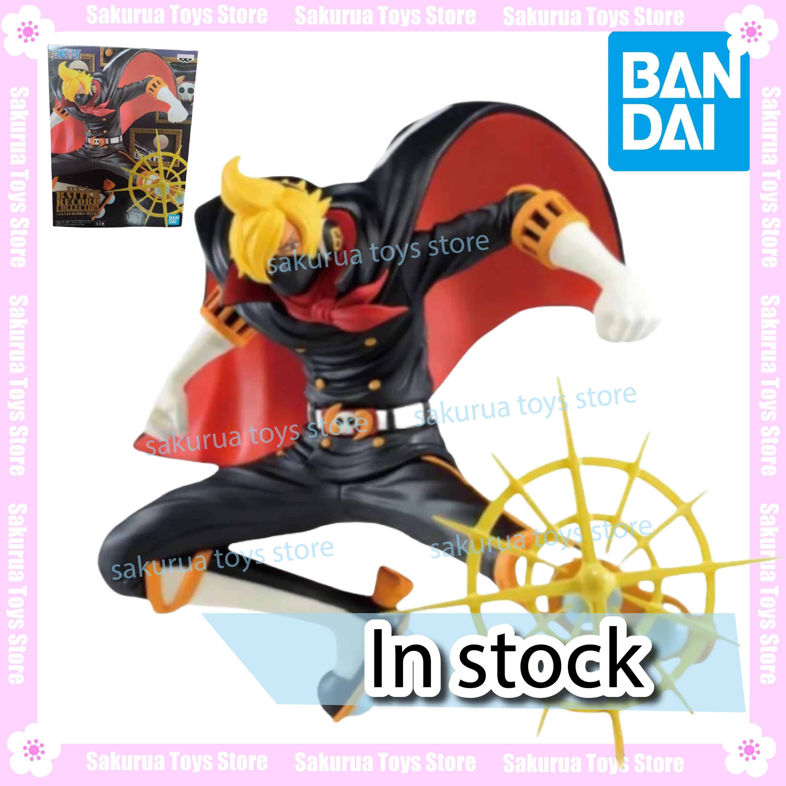 

В наличии Bandai Genuine One Piece BRC Battle Moments Wano Country Sanji Гречка Камен Пейзаж Экшн Кукла Коллекция Подарки