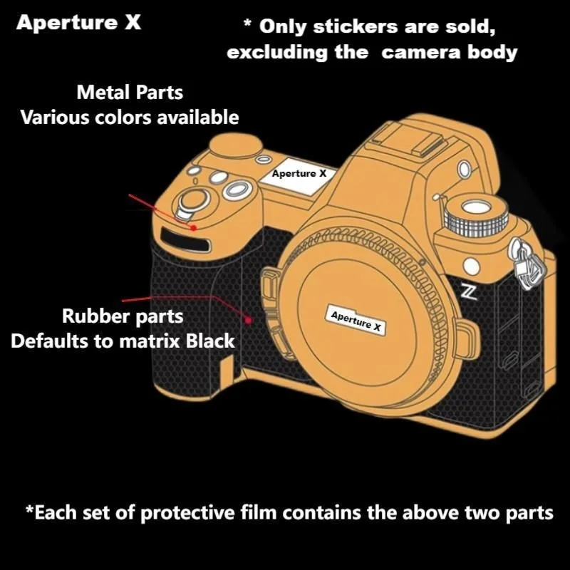 For NIKON Z6 II / Z7 II Camera Body Sticker Protective Skin DecalVinyl Wrap Film Anti-Scratch Protector Coat