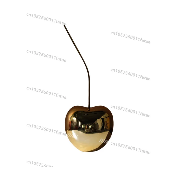 

Golden Cherry Ornament Home Hotel Living Room Bedroom Wine Cabinet Decoration Sales Office Modern Simple Style