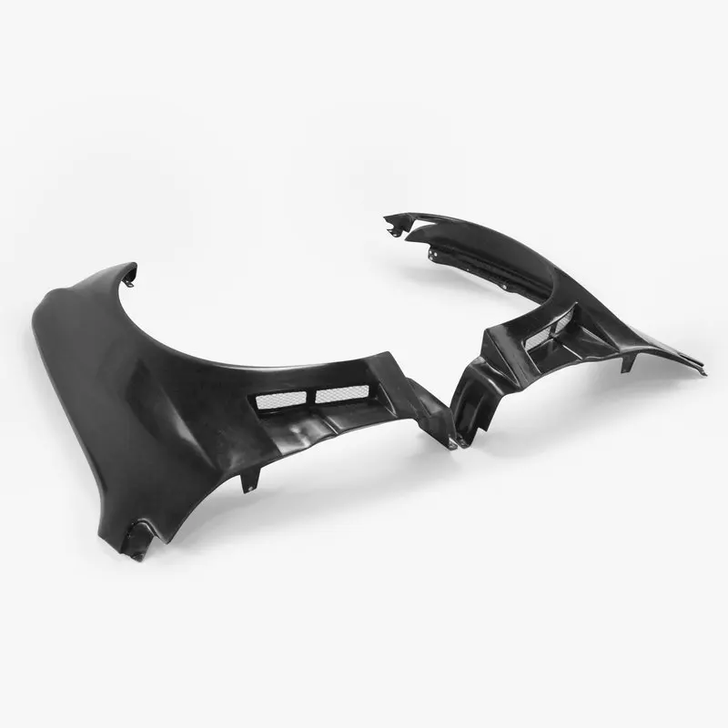 for EVO 8 9 AP Style Wide Body kit fiber glass unpainted Front side fender +40mm