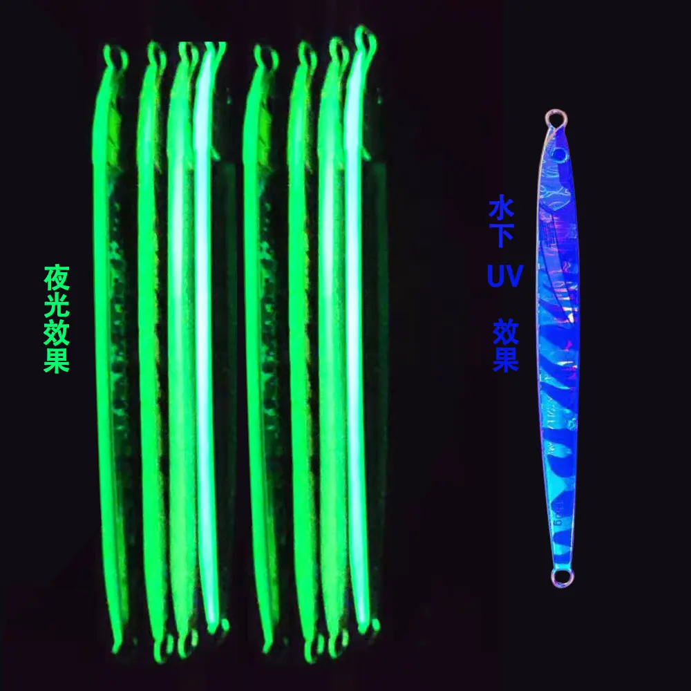 AS Fast JIg Angler Bait UV Lure 150g180g Fishing Glow Jig Speed Falling Boat Sea Fishing Metal Hard Vertical Sinking Pesca Bait